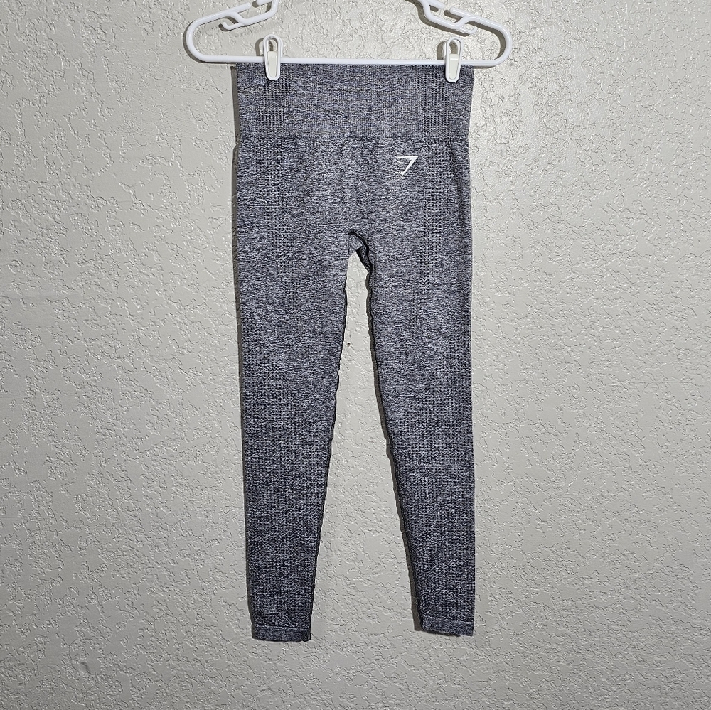 Gymshark Heathered Gray Athletic Leggings